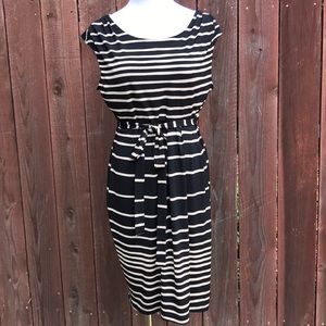 NWT enfocus studio striped dress